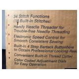 Kenmore Sewing Machine - 34 Stitch Functions, Built-in Needle Threader