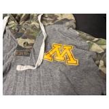 University of MN Logo Hoodie & Camouflage Jacket, UoM Cutting Board & Misc Electrical Accessories