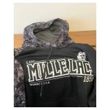 Assorted Graphic Tees & Hoodies - Mille Lacs Lake MN Hoodie, Sturgis Rally Tee in Laundry Basket