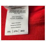 Red Nassau Bahamas NB 1492 Graphic Tee & Dockers Fleece Jacket & Assorted Hoodies in Laundry Basket
