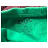 Red Nassau Bahamas NB 1492 Graphic Tee & Dockers Fleece Jacket & Assorted Hoodies in Laundry Basket