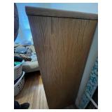 Oak 5-Drawer Dresser - Vintage Mid-Century Wood Furniture