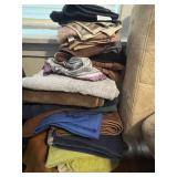 Bath Towels - Assorted Colors, Multicolor Stack - rack NOT inc