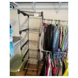 Closet Rack System - 2-Tower Wire Shelving with Hanging Rods (Rack Only) - clothes sold separately