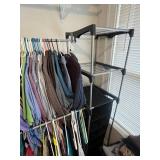 Closet Rack System - 2-Tower Wire Shelving with Hanging Rods (Rack Only) - clothes sold separately