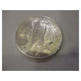 1922 PEACE SILVER DOLLAR COIN
