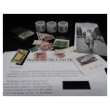 3  UNOPENED ROLLS OF "FOREVER" STAMPS PLUS COLLECTIBLE STAMPS