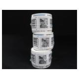 3  UNOPENED ROLLS OF "FOREVER" STAMPS PLUS COLLECTIBLE STAMPS