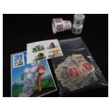 2 3/4 UNOPENED ROLLS OF "FOREVER" STAMPS PLUS