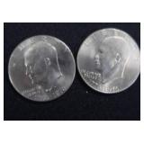 8) EISENHOWER DOLLARS