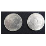 8) EISENHOWER DOLLARS