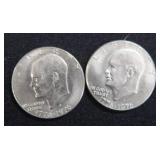 9)1776-1976 BICENTENNIAL EISENHOWER DOLLARS