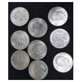 9) EISENHOWER DOLLARS