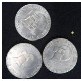 9) 1776-1976 BICENTENNIAL EISENHOWER DOLLARS