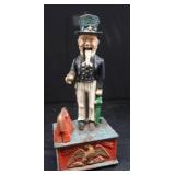 VINTAGE CAST IRON "UNCLE SAM" BANK
