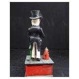 VINTAGE CAST IRON "UNCLE SAM" BANK