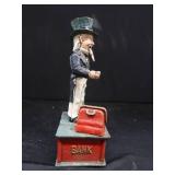 VINTAGE CAST IRON "UNCLE SAM" BANK