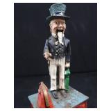 VINTAGE CAST IRON "UNCLE SAM" BANK