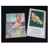 PIN UP CALENDARS ~ BROWN& BIGLOW GIRLS 1949 ~1970