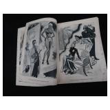 VINTAGE PIN UP COMICS BOOKS AND CALENDERS