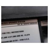 BOSE MUSIC SYSTEM WITH SPEAKERS