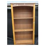 SMALL WOODEN SHELF  FAN / LIGHT