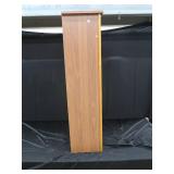 SMALL WOODEN SHELF  FAN / LIGHT