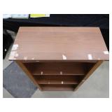 SMALL WOODEN SHELF  FAN / LIGHT