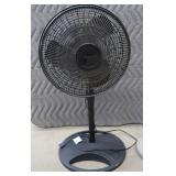 SMALL WOODEN SHELF  FAN / LIGHT