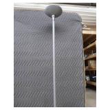 SMALL WOODEN SHELF  FAN / LIGHT