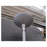 SMALL WOODEN SHELF  FAN / LIGHT