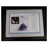 FRAMED AND MATTED PATRIOTIC PRINTS