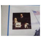 FRAMED AND MATTED PATRIOTIC PRINTS