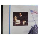 FRAMED AND MATTED PATRIOTIC PRINTS