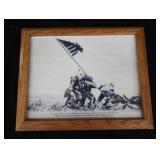 FRAMED AND MATTED PATRIOTIC PRINTS