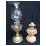 ANTIQUE OIL LAMPS