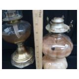 ANTIQUE OIL LAMPS
