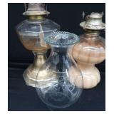 ANTIQUE OIL LAMPS