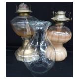 ANTIQUE OIL LAMPS