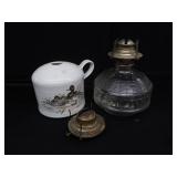 ANTIQUE VINTAGE LAMPS