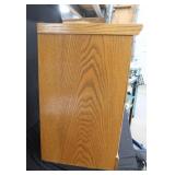 2 DRAWER WOODEN FILING CABINET