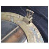 BRASS PORT HOLE MIRROR