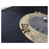 BRASS PORT HOLE MIRROR