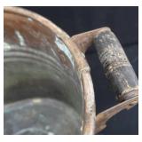 ANTIQUE COPPER BOILER WITH LID