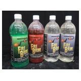 4 BOTTLES OF FIRE BRINE