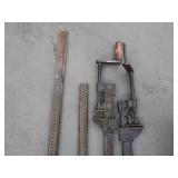 VINTAGE HEAVY DUTY BAR CLAMPS