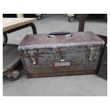 MEDICAL STAND, METAL TOOL BOXES, AND A GARAGE SEAT/CHAIR ON WHEELS