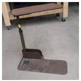 MEDICAL STAND, METAL TOOL BOXES, AND A GARAGE SEAT/CHAIR ON WHEELS