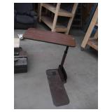 MEDICAL STAND, METAL TOOL BOXES, AND A GARAGE SEAT/CHAIR ON WHEELS