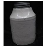ANTIQUE REDWING STONE MASON FRUIT JAR.